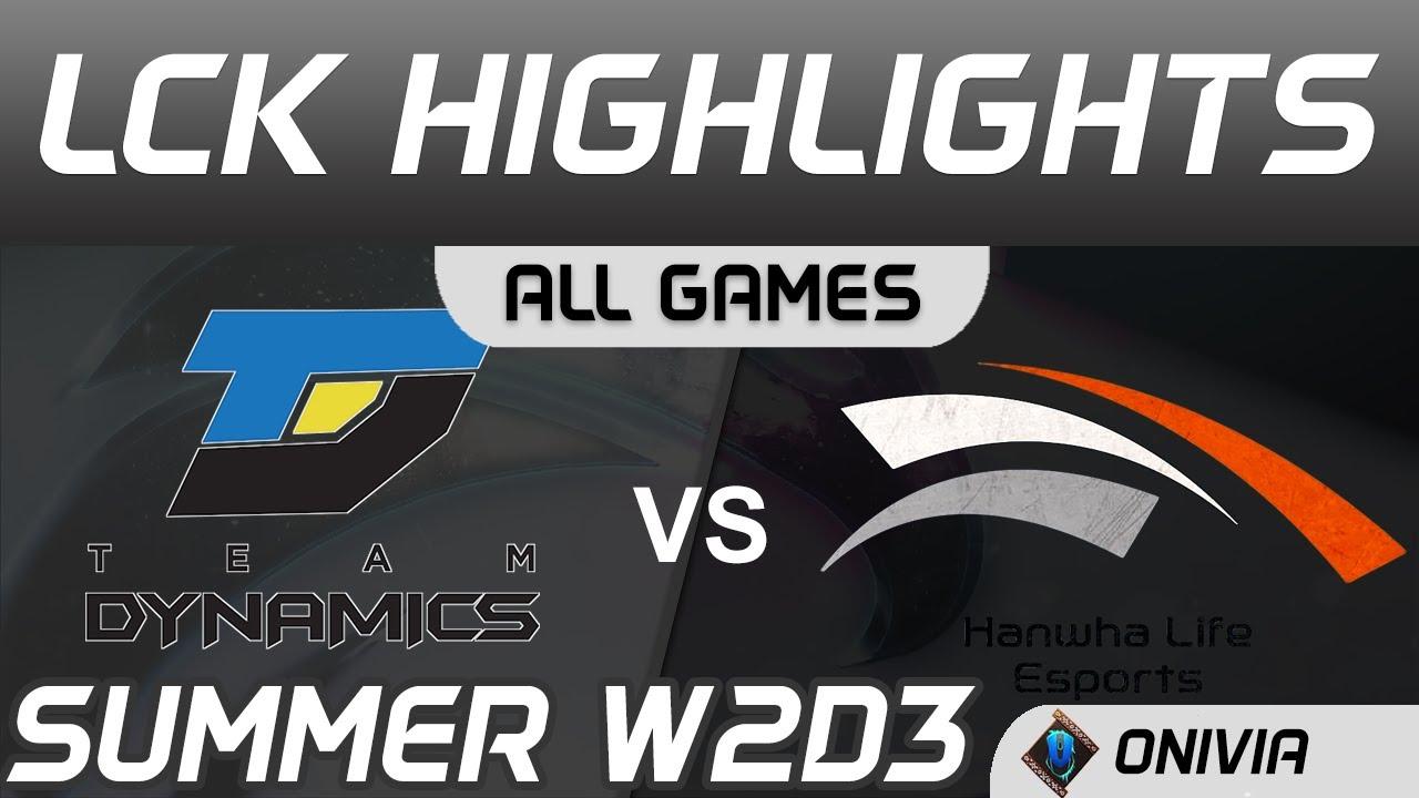 DYN vs HLE Highlights ALL GAMES LCK Summer Season 2020 W2D3 Team Dynamics vs Hanwha Life by Onivia thumbnail