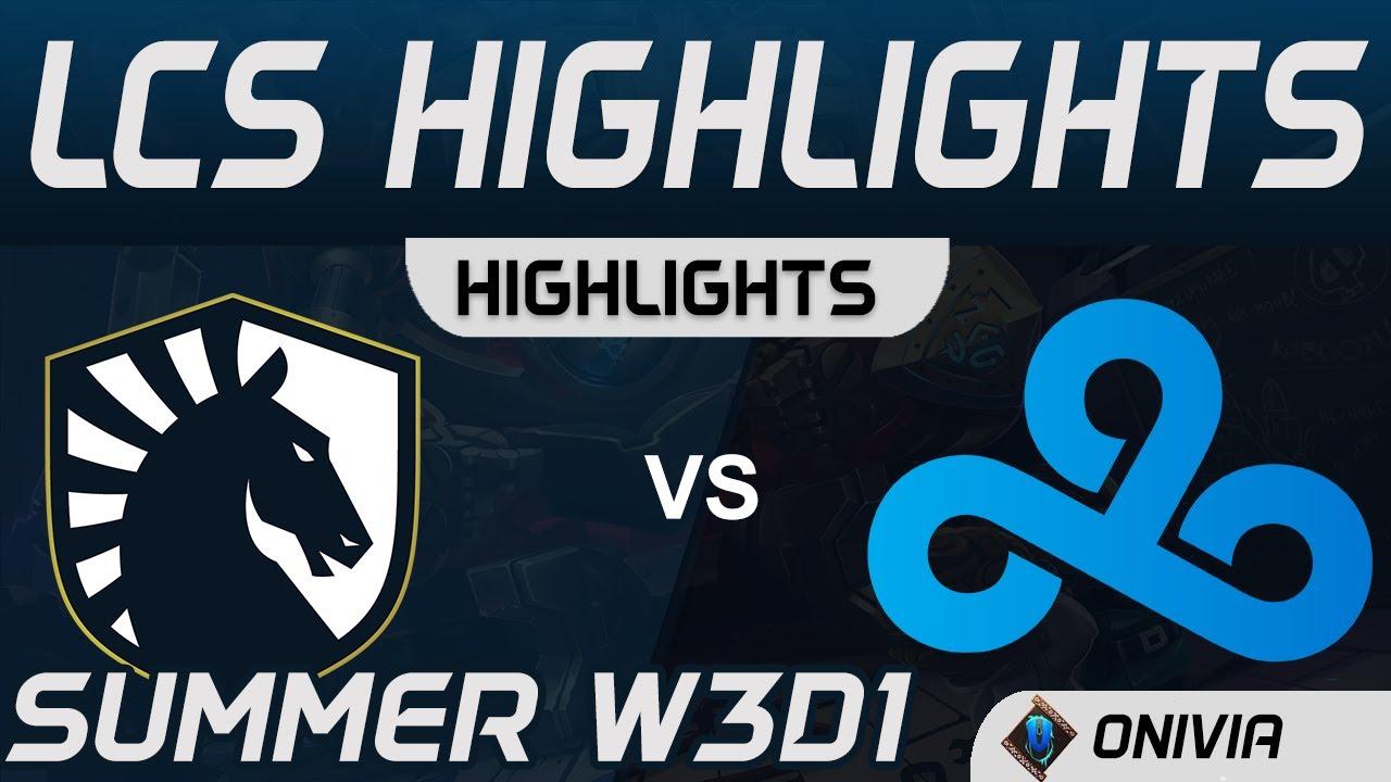 TL vs C9 Highlights LCS Summer 2020 W3D1 Team Liquid vs Cloud9 by Onivia thumbnail