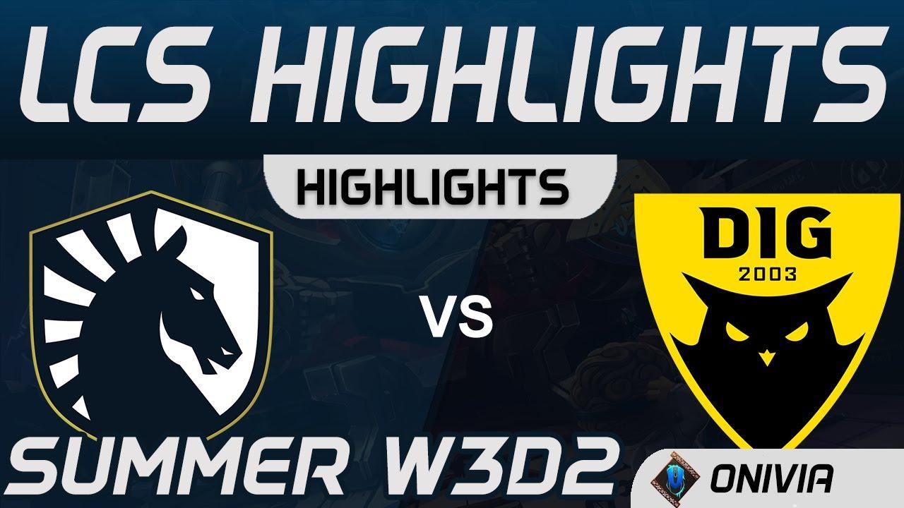 TL vs DIG Highlights LCS Summer 2020 W3D2 Team Liquid vs Dignitas by Onivia thumbnail