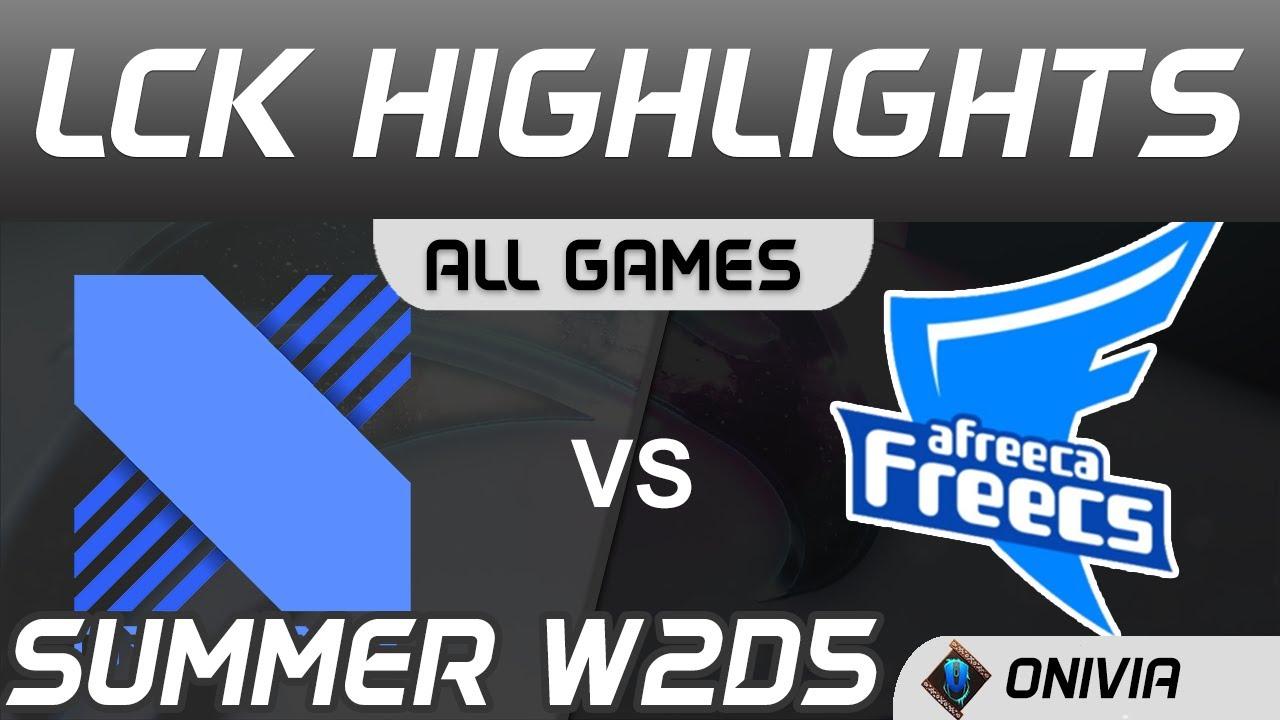 DRX vs AF Highlights ALL GAMES LCK Summer Season 2020 W2D5 KT DRX vs Afreeca Freecs by Onivia thumbnail