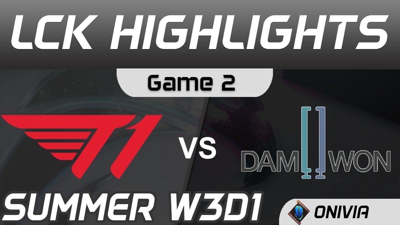 T1 vs DWG Highlights Game 2 LCK Summer Season 2020 W3D1 T1 vs DAMWON Gaming by Onivia thumbnail