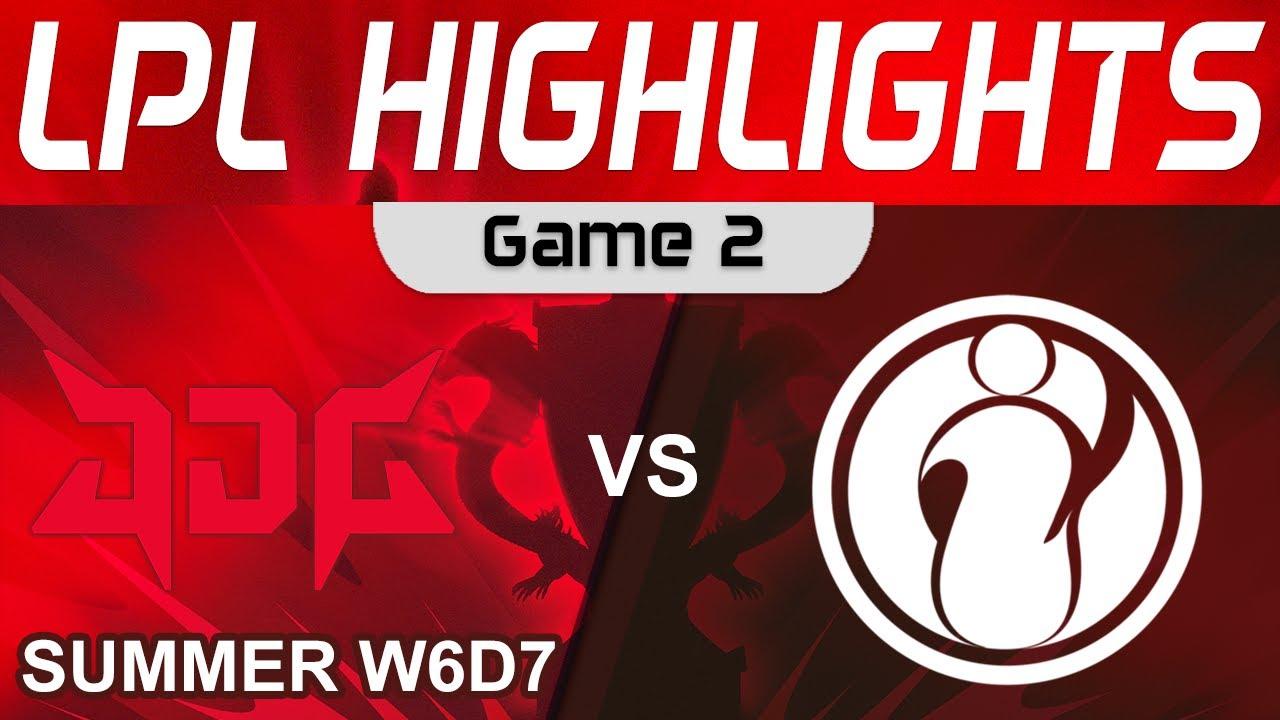 JDG vs IG Highlights Game 2 LPL Summer Season 2023 W6D7 JD Gaming vs Invictus Gaming by Onivia thumbnail