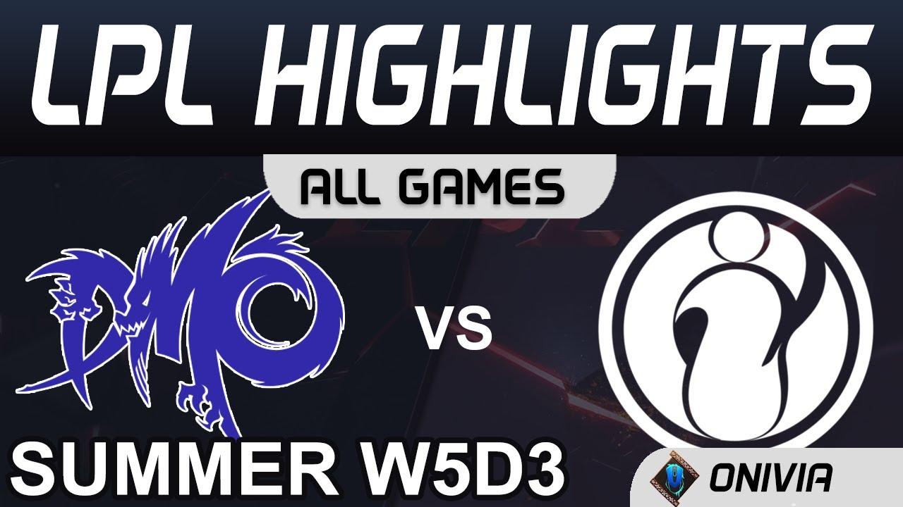 DMO vs IG Highlights All Games LPL Summer Season 2020 W5D3 Dominus Esports vs Invictus Gaming thumbnail