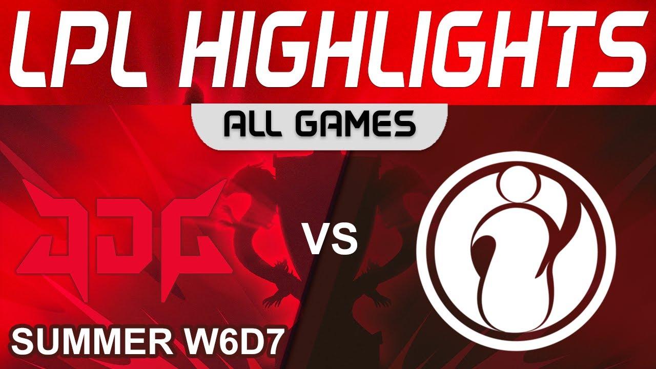 JDG vs IG Highlights ALL GAMES LPL Summer Season 2023 W6D7 JD Gaming vs Invictus Gaming by Onivia thumbnail