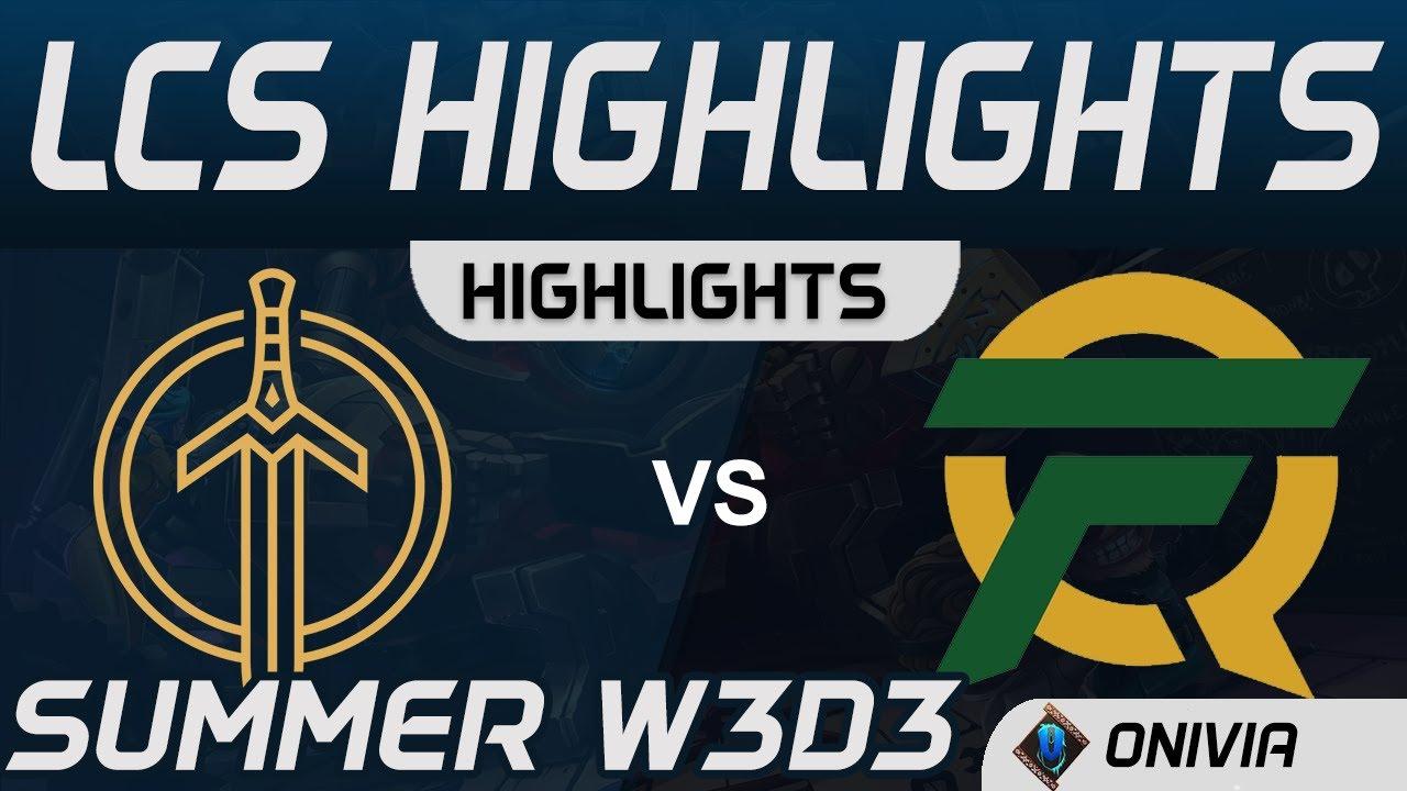 GG vs FLY Highlights LCS Summer 2020 W3D3 Golden Guardians vs FlyQuest by Onivia thumbnail