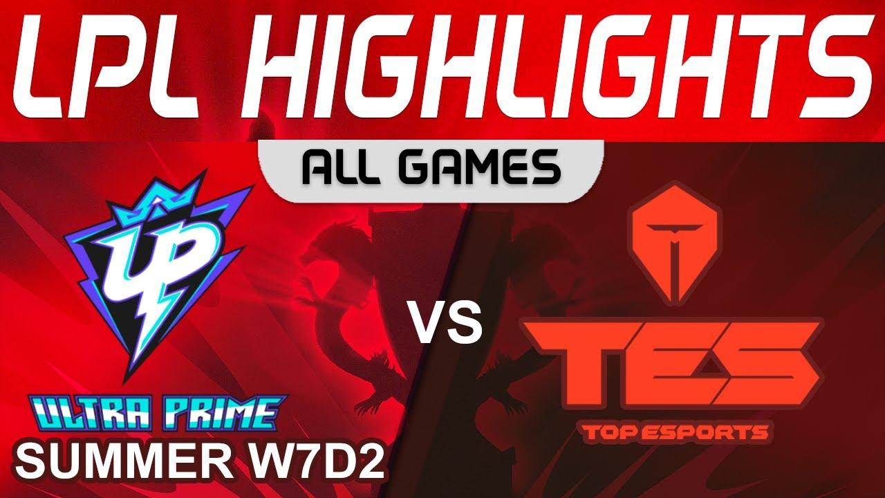 UP vs TES Highlights ALL GAMES LPL Summer Season 2023 W7D2 Ultra Prime vs Top Esports by Onivia thumbnail