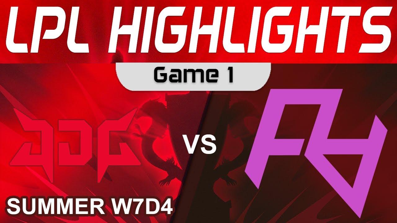 JDG vs RA Highlights Game 1 LPL Summer Season 2023 W7D4 JD Gaming vs Rare Atom by Onivia thumbnail