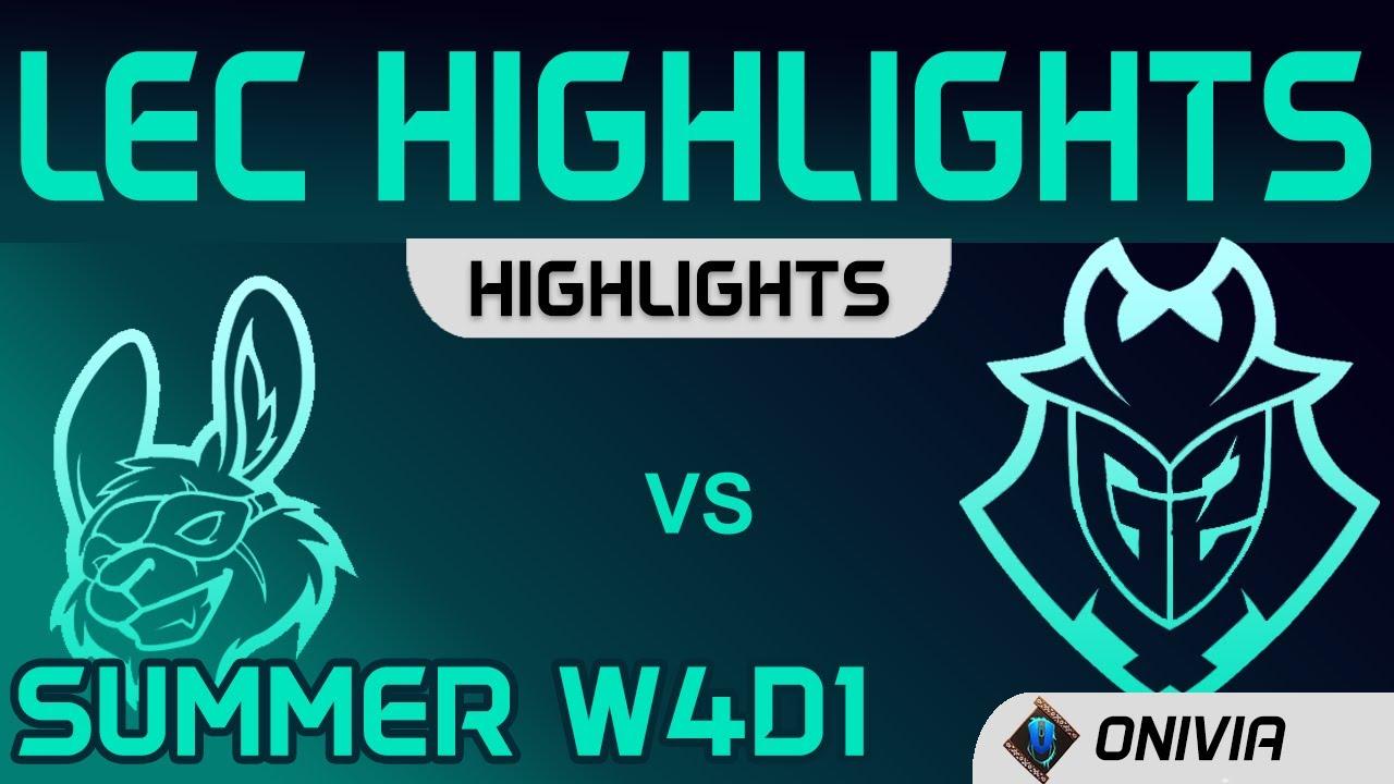 MSF⁠ vs G2 Highlights Summer W4D1 LEC Summer 2020 Misfits Gaming vs G2 Esports by Oniviae thumbnail