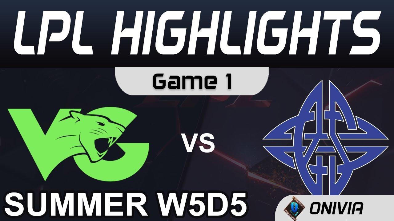 VG vs ES Highlights Game 1 LPL Summer Season 2020 W5D5 Vici Gaming vs eStar by Onivia thumbnail