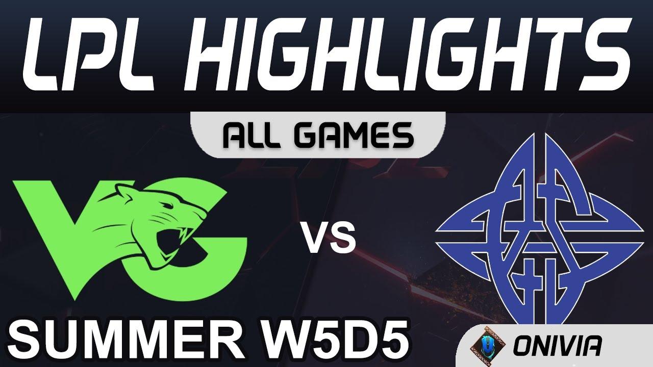 VG vs ES Highlights ALL GAMES LPL Summer Season 2020 W5D5 Vici Gaming vs eStar by Onivia thumbnail