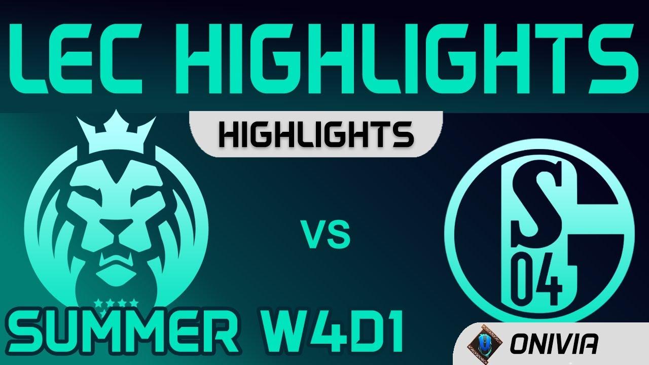 MAD⁠⁠ vs S04 Highlights Summer W4D1 LEC Summer 2020 MAD Lions vs FC Schalke 04 by Onivia thumbnail