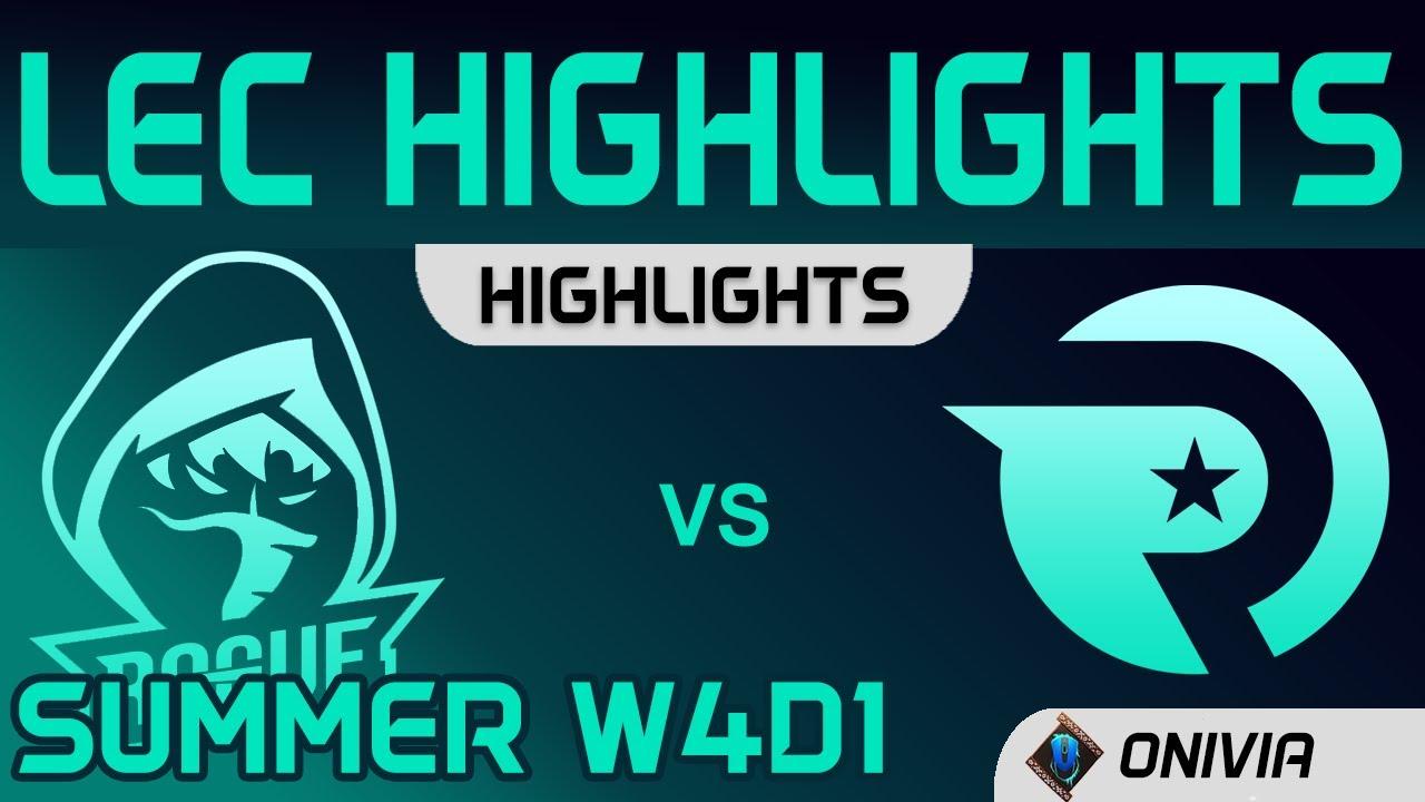 RGE vs OG Highlights Summer W4D1 LEC Summer 2020 Rogue vs Origen by Onivia thumbnail