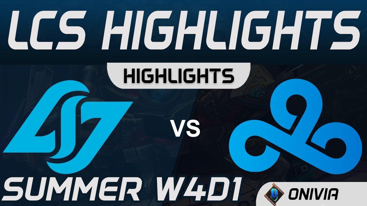 CLG vs C9 Highlights LCS Summer 2020 WD4D1 Counter Logic Gaming vs Cloud9 by Onivia thumbnail