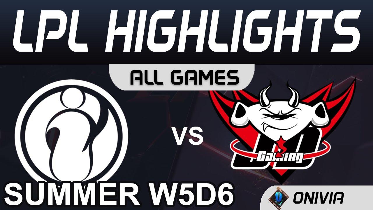 IG vs JDG Highlights ALL GAMES LPL Summer Season 2020 W5D6 Invictus Gaming vs JD Gaming by Onivia thumbnail