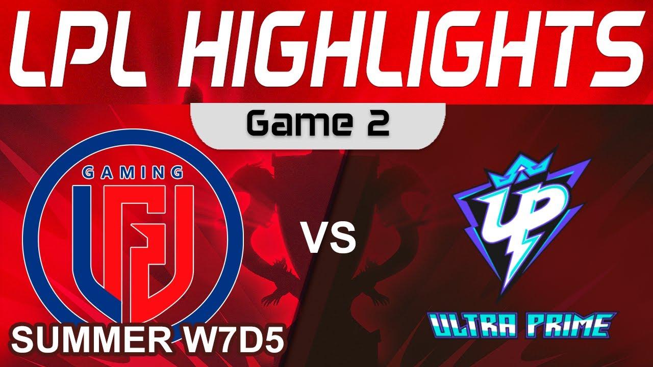 LGD vs UP Highlights Game 2 LPL Summer Season 2023 W7D5 LGD Gaming vs Ultra Prime by Onivia thumbnail