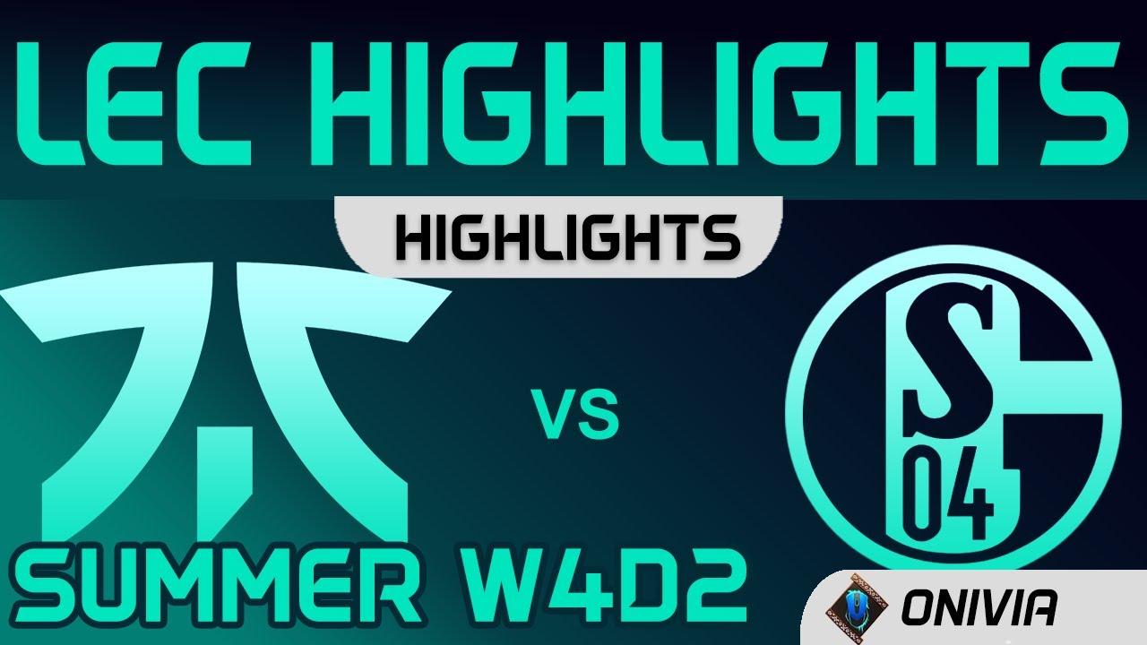 FNC vs S04 Highlights Summer W4D2 LEC Summer 2020 Fnatic vs FC Schalke 04 by Onivia thumbnail