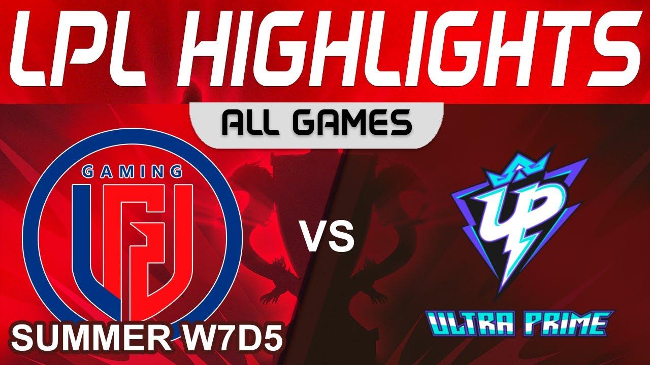 LGD vs UP Highlights ALL GAMES LPL Summer Season 2023 W7D5 LGD Gaming vs Ultra Prime by Onivia thumbnail