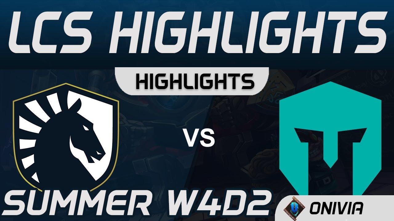 TL vs IMT Highlights LCS Summer 2020 WD4D2 Team Liquid vs Immortals by Onivia thumbnail