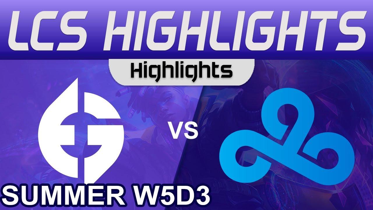 EG vs C9 Highlights LCS Summer Season 2023 W5D3 Evil Geniuses vs Cloud9 by Onivia thumbnail