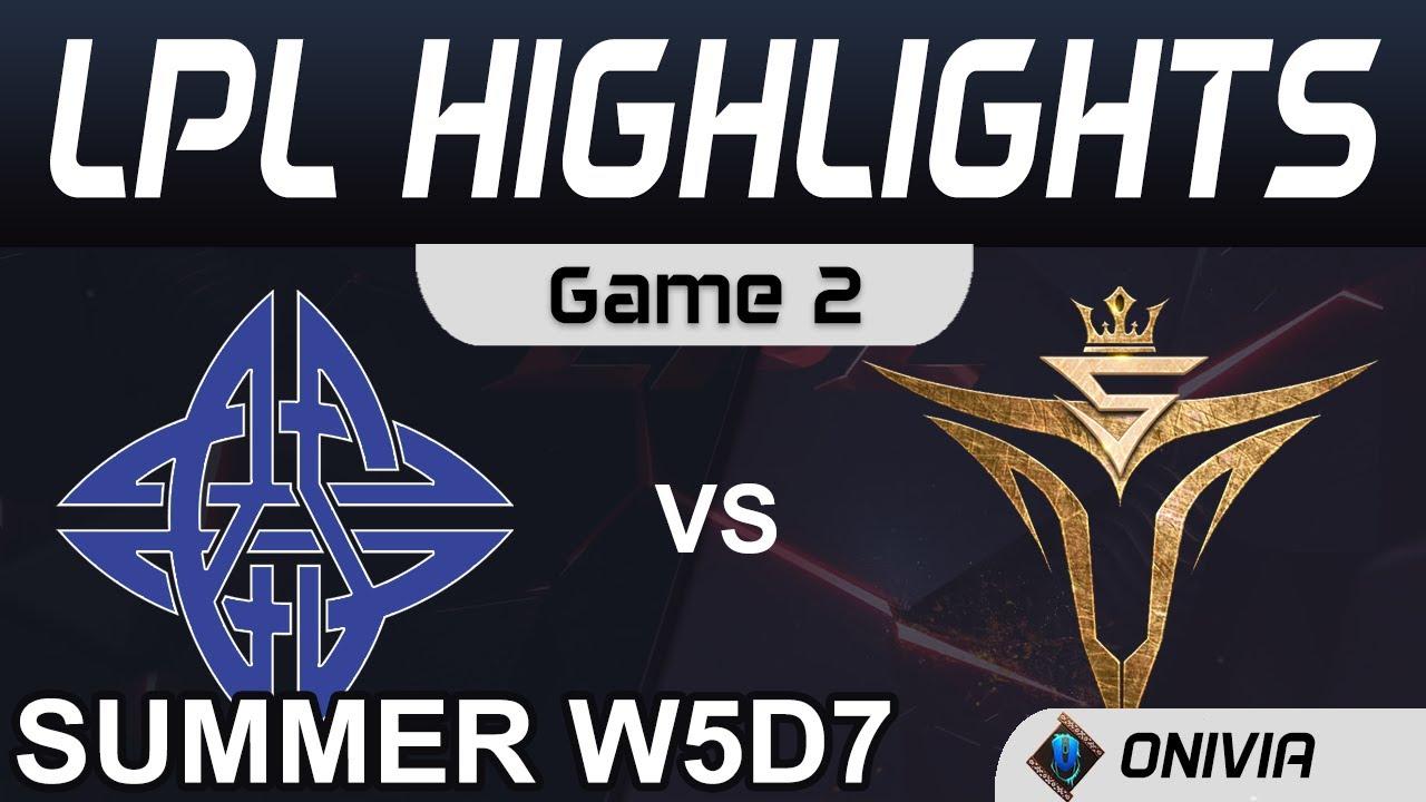 ES vs V5 Highlights Game 2 LPL Summer Season 2020 W5D7 eStar vs Victory Five by Onivia thumbnail