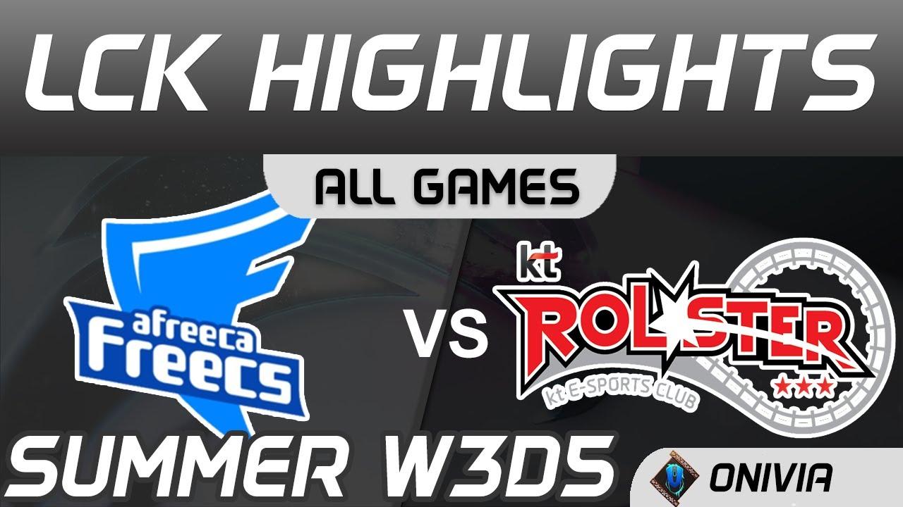 AF vs KT Highlights ALL GAMES LCK Summer Season 2020 W3D5 Afreeca Freecs vs KT Rolster by Onivia thumbnail