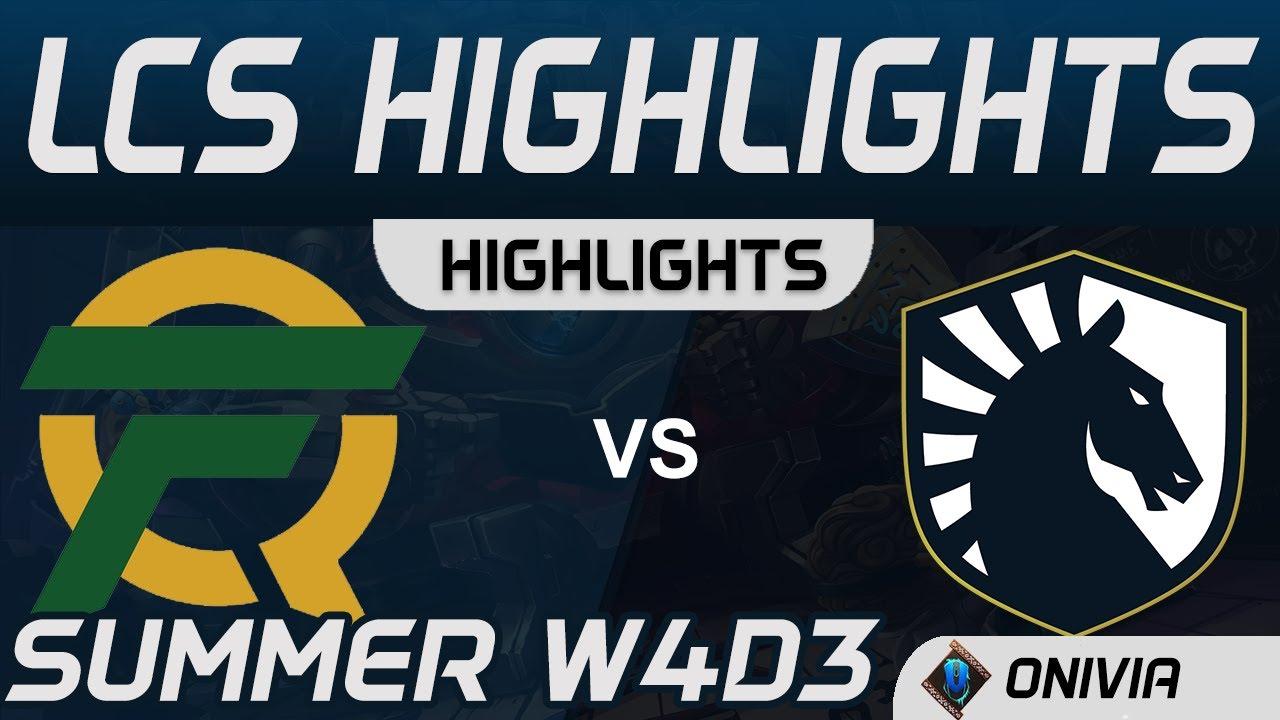 FLY vs TL Highlights LCS Summer 2020 W4D3 FlyQuest vs Team Liquid by Onivia thumbnail