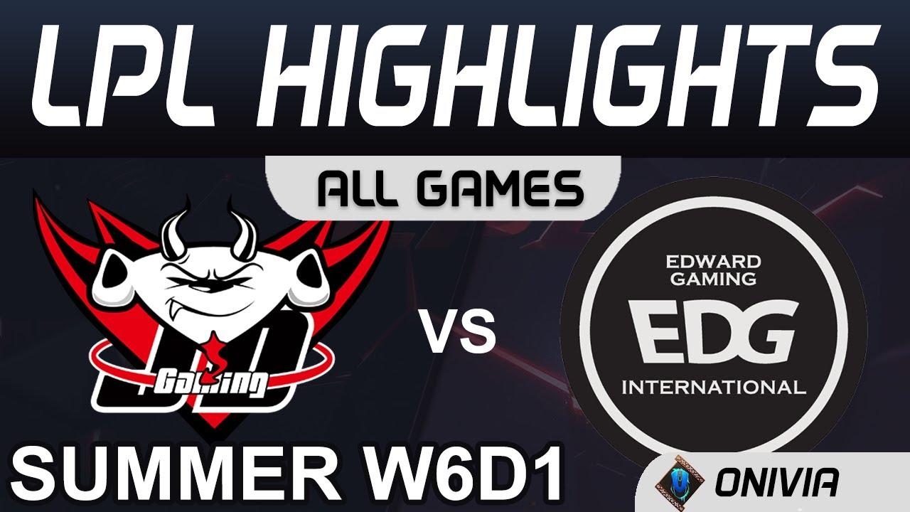 JDG vs EDG Highlights ALL GAMES LPL Summer Season 2020 W6D1 JD Gaming vs EDward Gaming by Onivia thumbnail