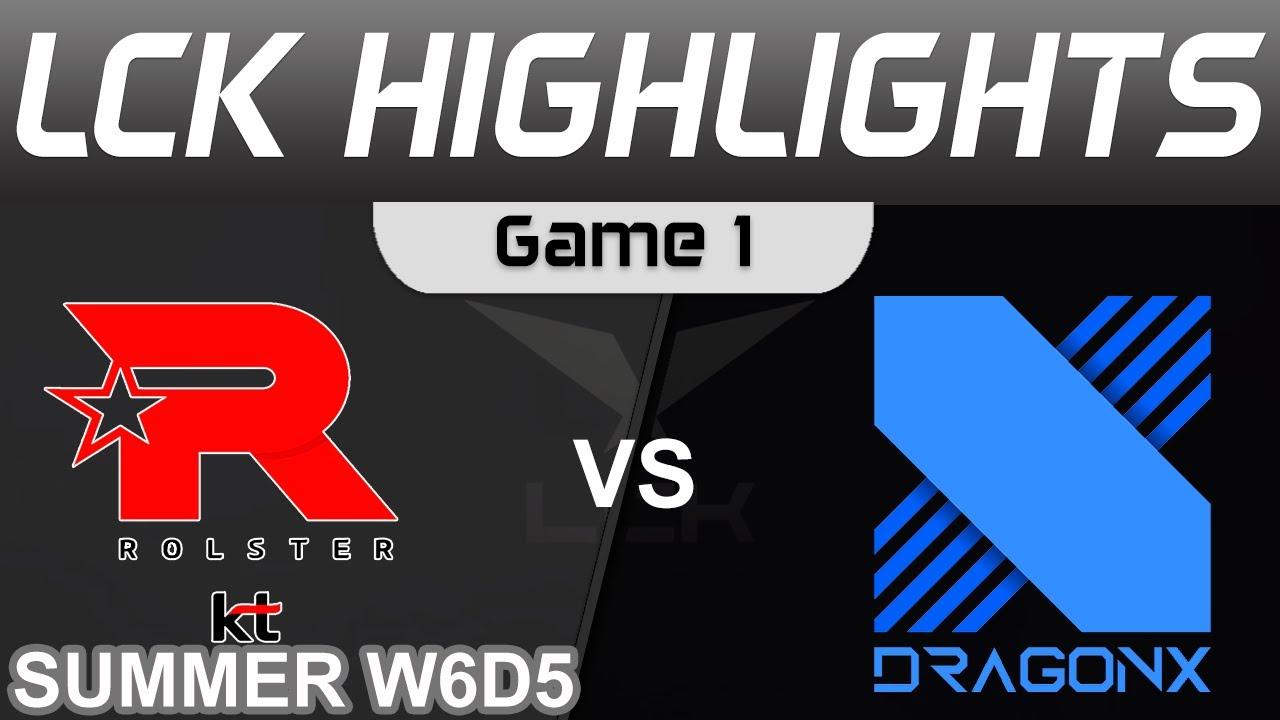 KT vs DRX Highlights Game 1 LCK Summer Season 2023 W6D5 KT Rolster vs DRX by Onivia thumbnail