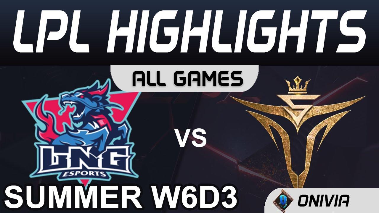 LNG vs V5 Highlights ALL GAMES LPL Summer Season 2020 W6D3 LNG Esports vs Victory Five by Onivia thumbnail