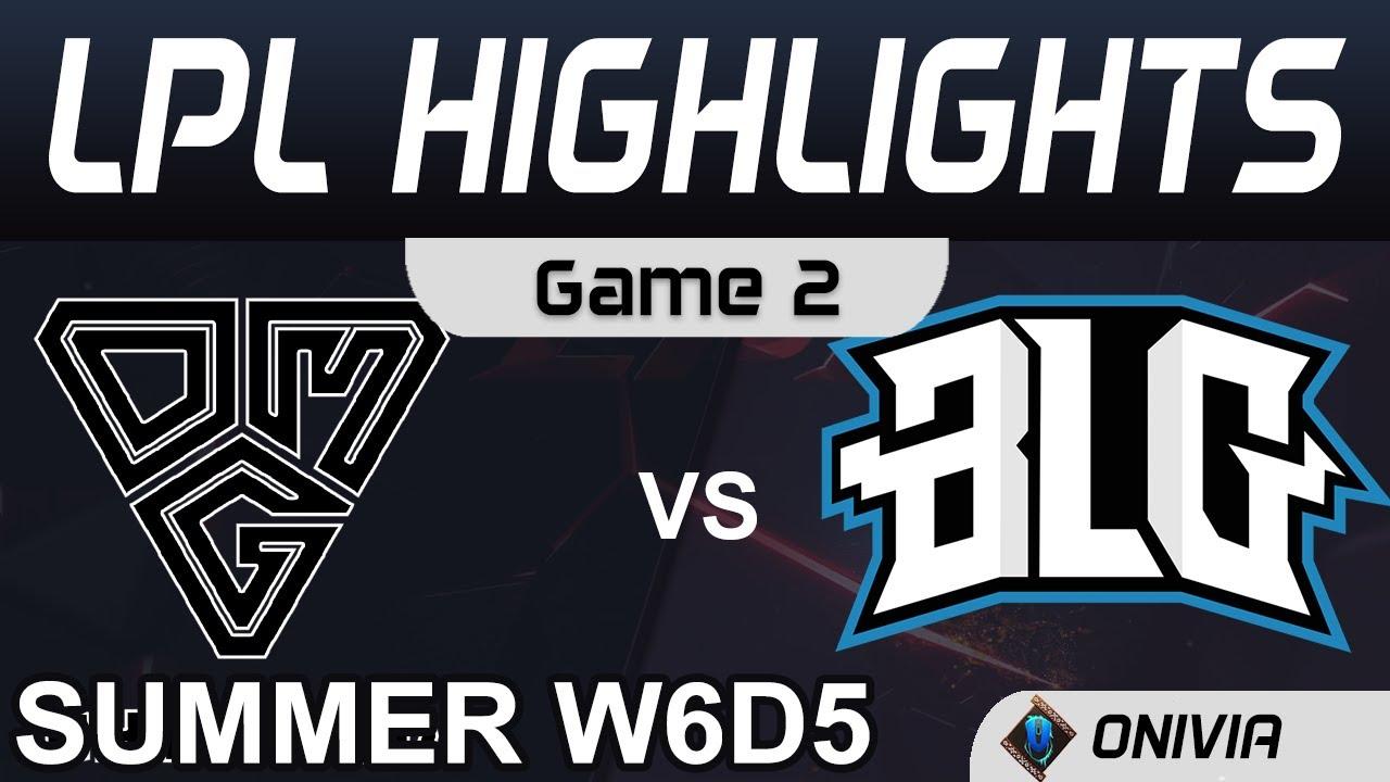 OMG vs BLG Highlights Game 2 LPL Summer Season 2020 W6D5 Oh My God vs Bilibili Gaming by Onivia thumbnail