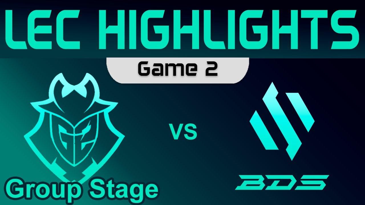 G2 vs BDS Game 2 Highlights LEC Group Stage A 2023 G2 Esports vs Team BDS by Onivia thumbnail