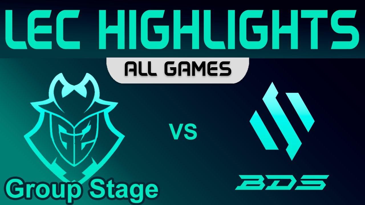 G2 vs BDS ALL GAMES Highlights LEC Group Stage A 2023 G2 Esports vs Team BDS by Onivia thumbnail