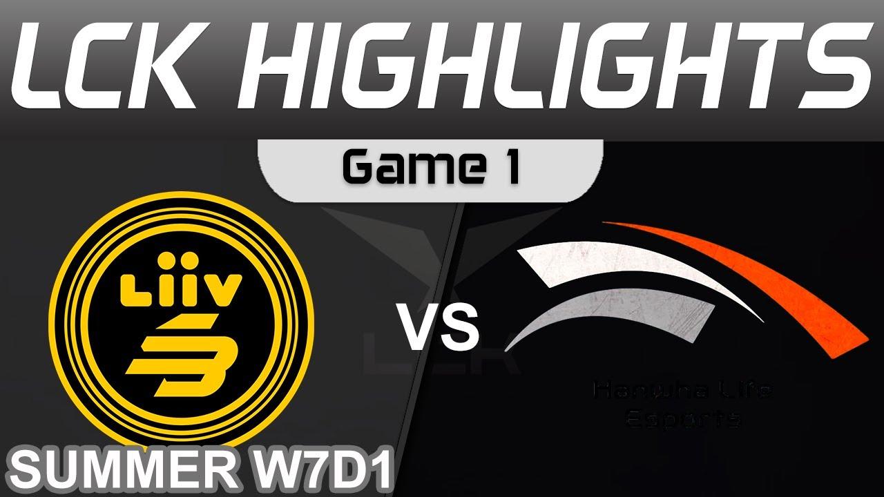 LSB vs HLE Highlights Game 1 LCK Summer Season 2023 W7D1 Liiv SANDBOX vs Hanwha Life Esports thumbnail