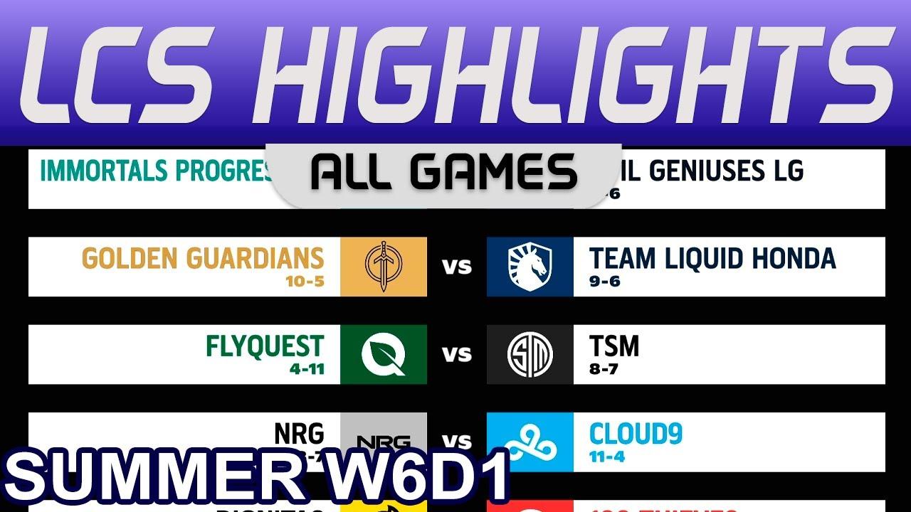 LCS Highlights Week6 Day1 LCS Summer 2023 All Games By Onivia thumbnail