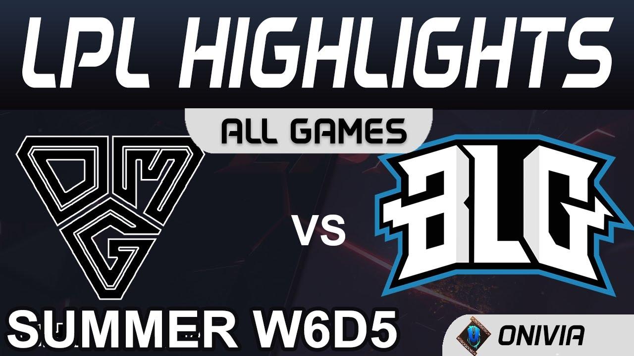 OMG vs BLG Highlights ALL GAMES LPL Summer Season 2020 W6D5 Oh My God vs Bilibili Gaming by Onivia thumbnail