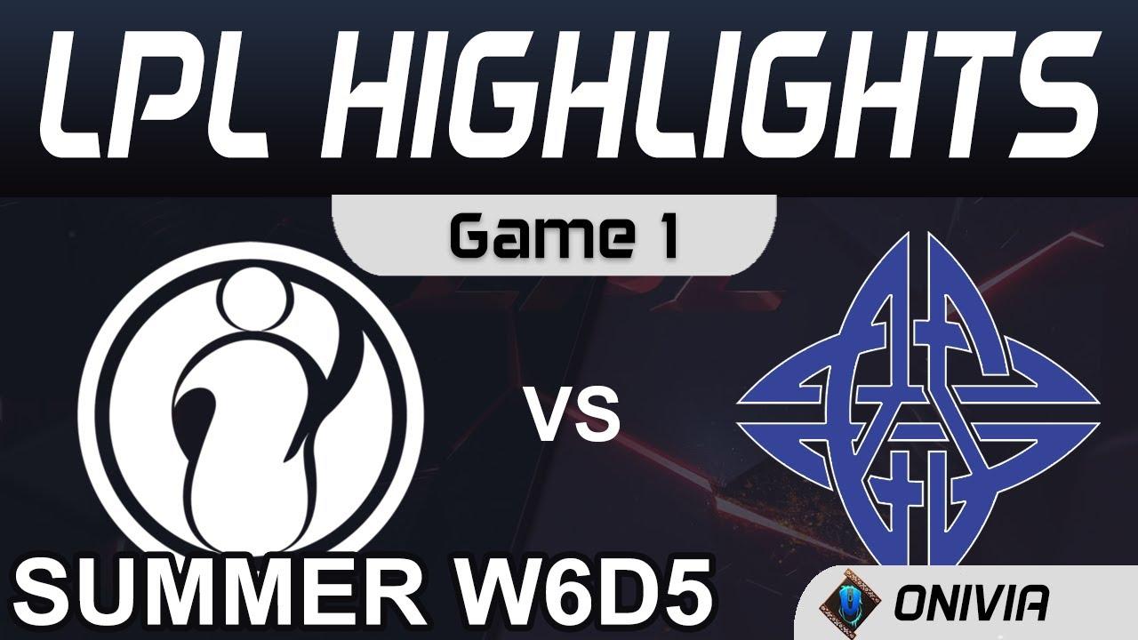 IG vs ES Highlights Game 1 LPL Summer Season 2020 W6D5 Invictus Gaming vs eStar by Onivia thumbnail