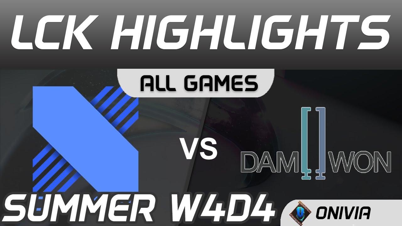 DRX vs DWG Highlights ALL GAMES LCK Summer Season 2020 W4D4 DRX vs DAMWON by Onivia thumbnail