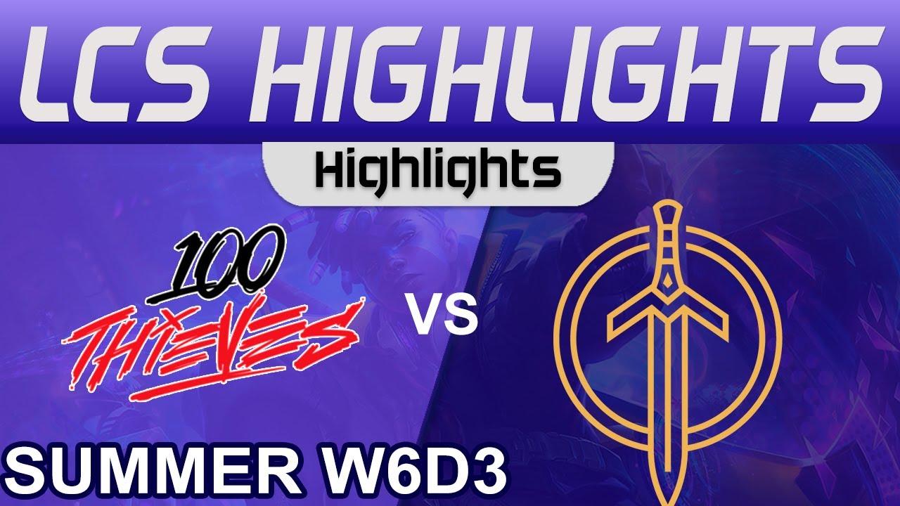 100 vs GG Highlights LCS Summer Season 2023 W6D3 100 Thieves vs Golden Guardians by Onivia thumbnail