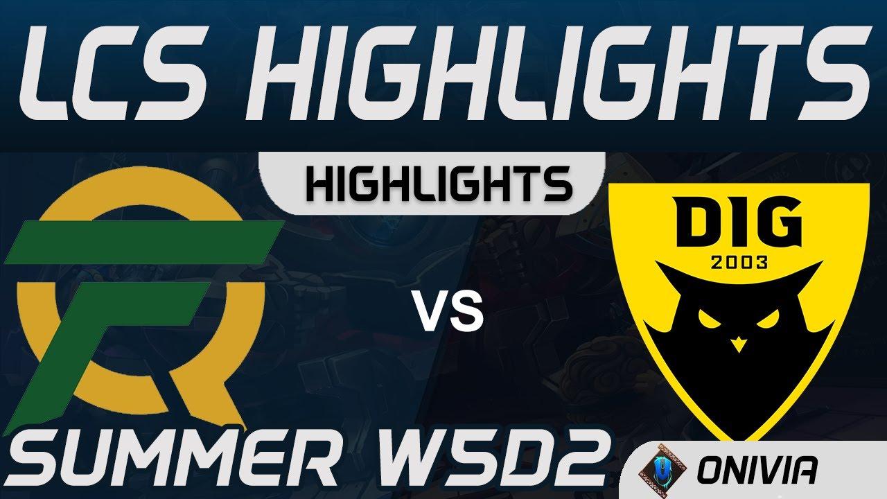 FLY vs DIG Highlights LCS Summer 2020 W5D2 FlyQuest vs Dignitas by Onivia thumbnail