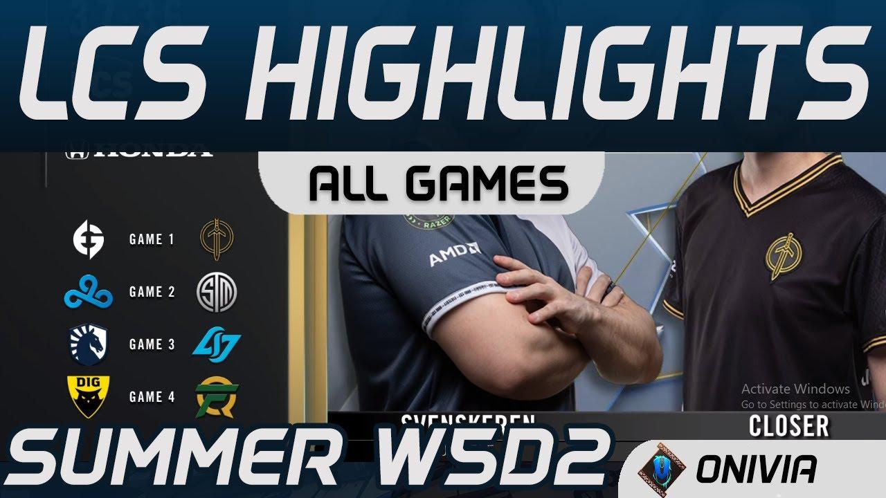 LCS Highlights Week5 Day2 LCS Summer 2020 All Games By Onivia thumbnail