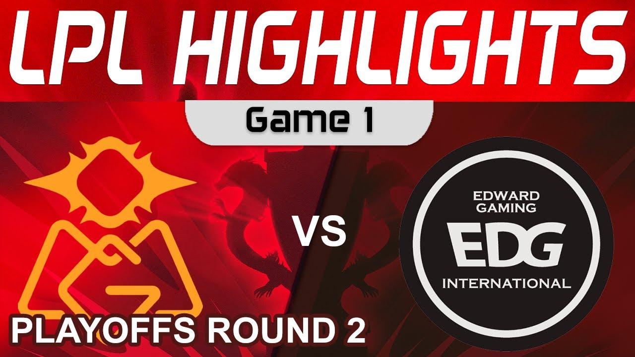 OMG vs EDG Highlights Game 1 LPL Summer Playoffs 2023 Oh My God vs EDward Gaming by Onivia thumbnail