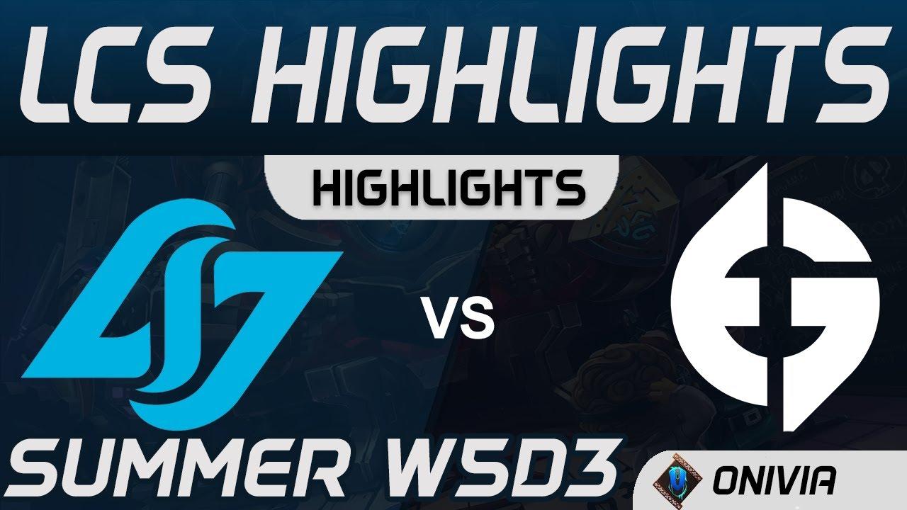 CLG vs EG Highlights LCS Summer 2020 W5D3 Counter Logic Gaming vs Evil Geniuses by Onivia thumbnail