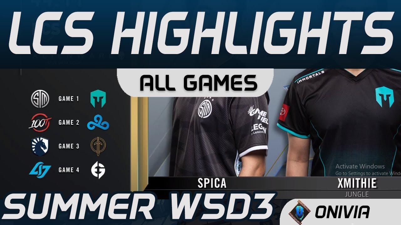 LCS Highlights Week5 Day3 LCS Summer 2020 All Games By Onivia thumbnail