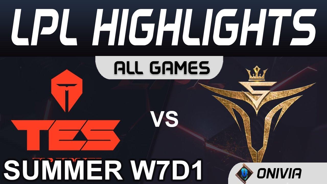 TES vs V5 Highlights ALL GAMES LPL Summer Season 2020 W7D1 Top Esports vs Victory Five by Onivia thumbnail