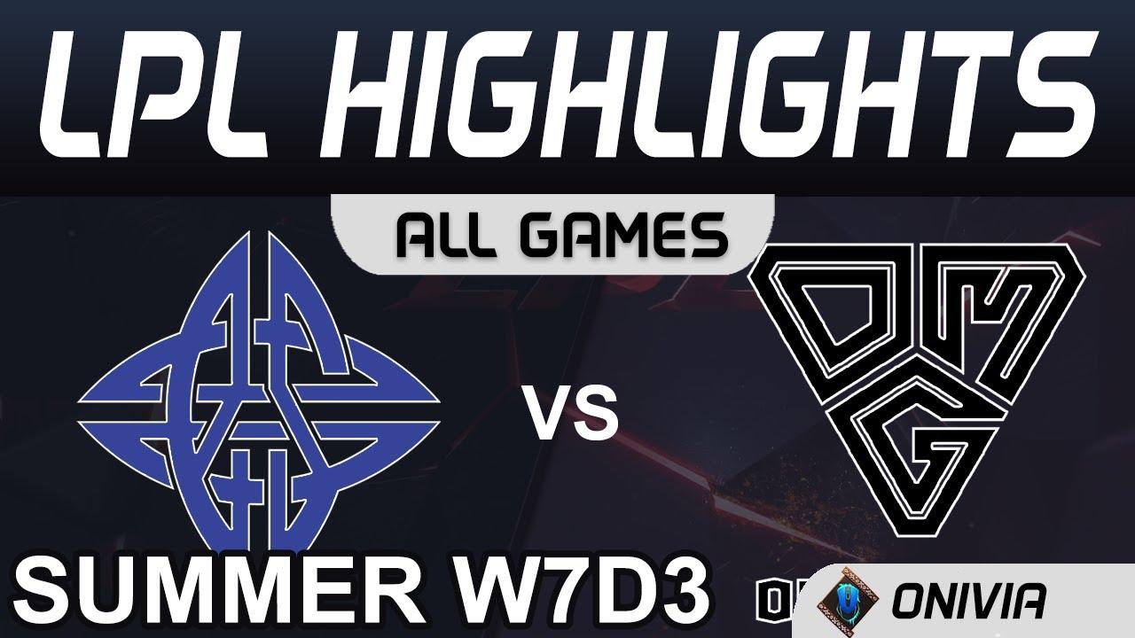 ES vs OMG Highlights ALL GAMES LPL Summer Season 2020 W7D3 eStars Gaming vs Oh My God by Onivia thumbnail