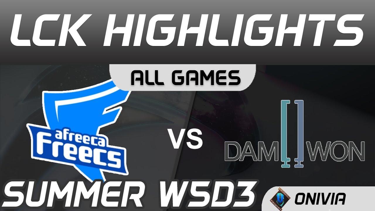 AF vs DWG Highlights ALL GAMES LCK Summer Season 2020 W5D3 Afreeca Freecs vs DAMWON Gaming by Onivia thumbnail