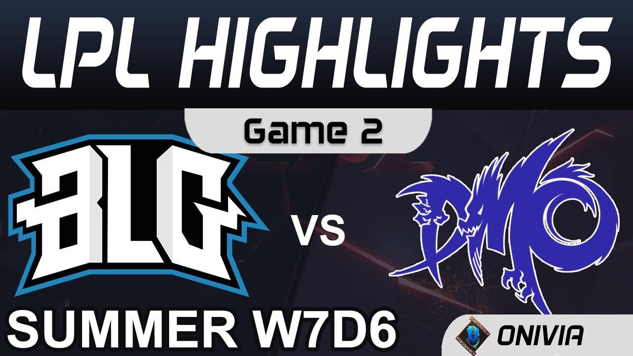 BLG vs DMO Highlights Game 2 LPL Summer Season 2020 W7D6 Bilibili Gaming vs Dominus Esports by Onivi thumbnail