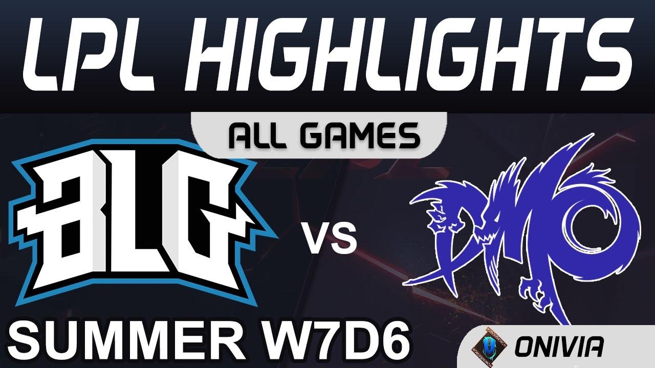 BLG vs DMO Highlights ALL GAMES LPL Summer Season 2020 W7D6 Bilibili Gaming vs Dominus Esports by On thumbnail