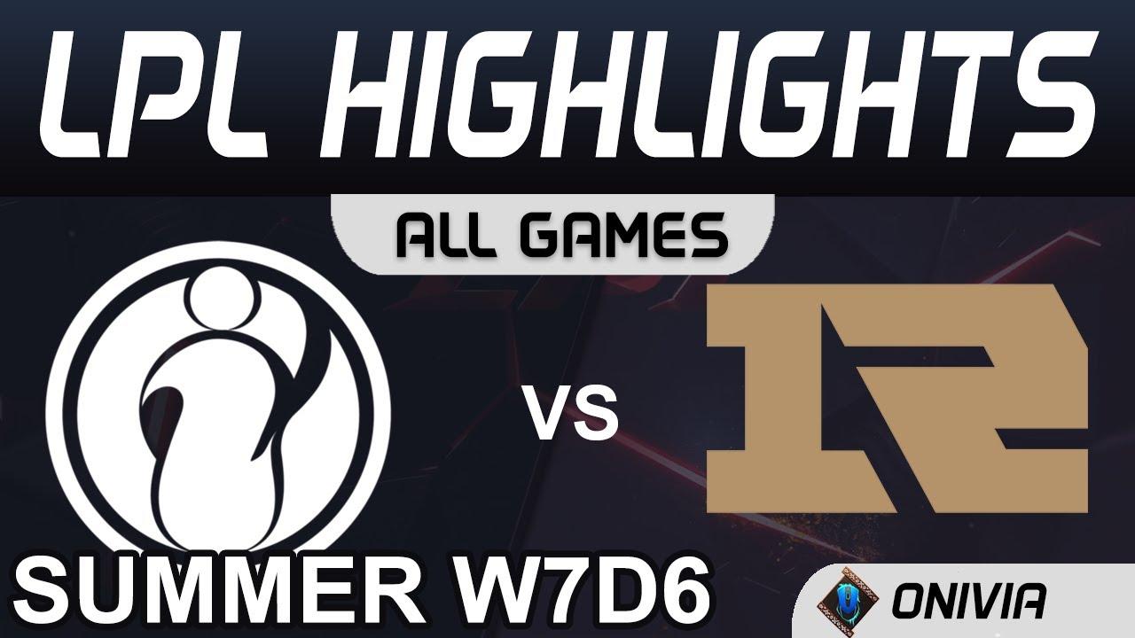 IG vs RNG Highlights ALL GAMES LPL Summer Season 2020 W7D6 Invictus Gaming vs Royal Never Give Up by thumbnail