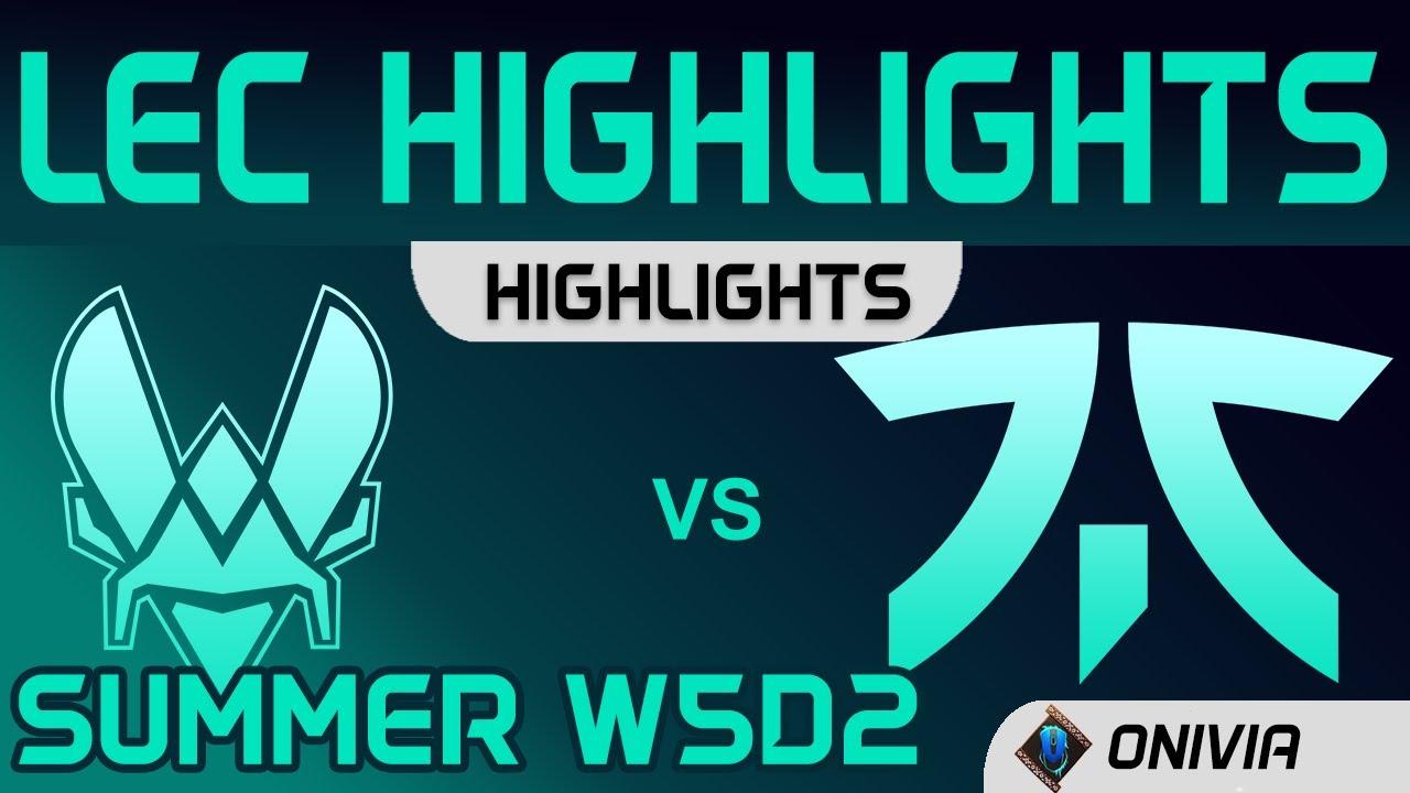 VIT vs FNC Highlights  W5D2 LEC Summer 2020 Team Vitality vs Fnatic by Onivia thumbnail